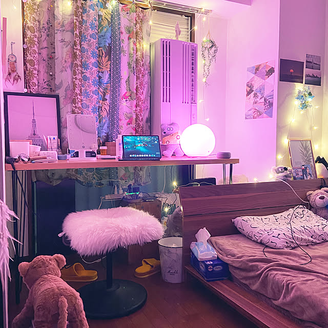 Gadgetのニトリ-天板(プレフェ 140 LBR) の家具・インテリア写真