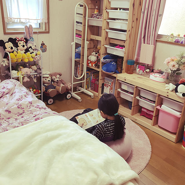 Francfranc/子供部屋女の子/片付け中/中古住宅/IKEA...などのインテリア実例 - 2021-09-04 14:04:39