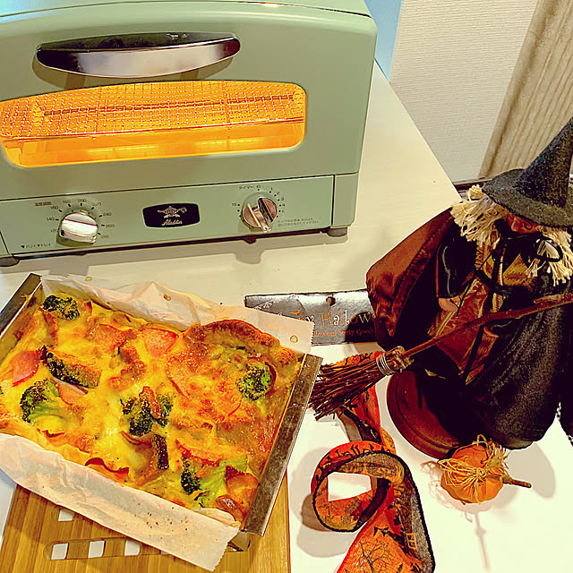 syutmmのノーブランド品-アラジン グリル ＆ トースター 4枚焼き AGT-G13 グリーン 4点セット (AGT-G13A(G) グリーン)の家具・インテリア写真