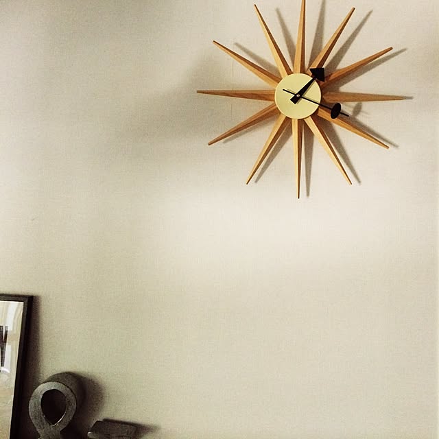 kkkkkのGEORGE NELSON-【GEORGE NELSON/ジョージネルソン】SUNBURST CLOCK　壁掛け時計の家具・インテリア写真