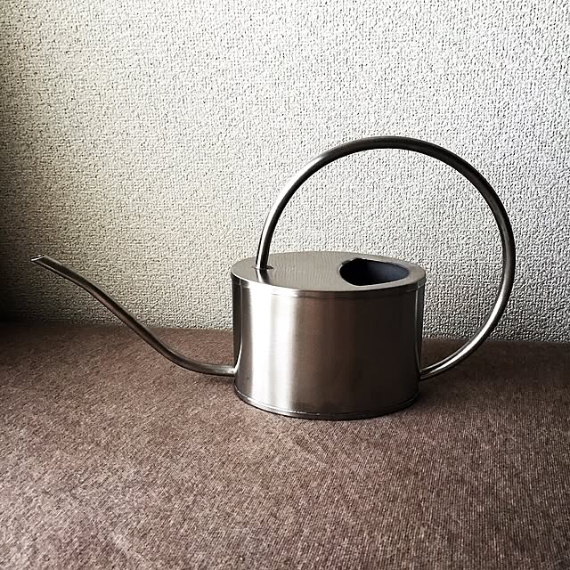 机/NO GREEN NO LIFE/ジョウロ/植物/メタリックシルバーのインテリア実例 - 2015-08-09 11:36:32