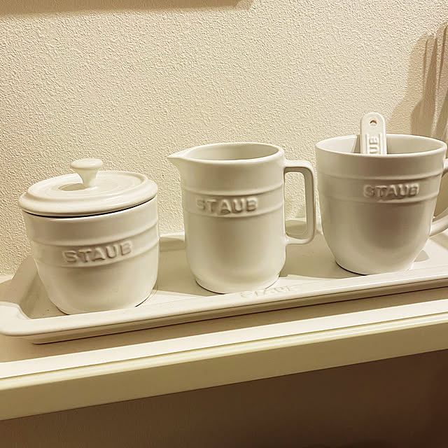 ブレックファストコーヒーセット/STAUB/シンプル/机のインテリア実例 - 2020-09-10 22:08:01