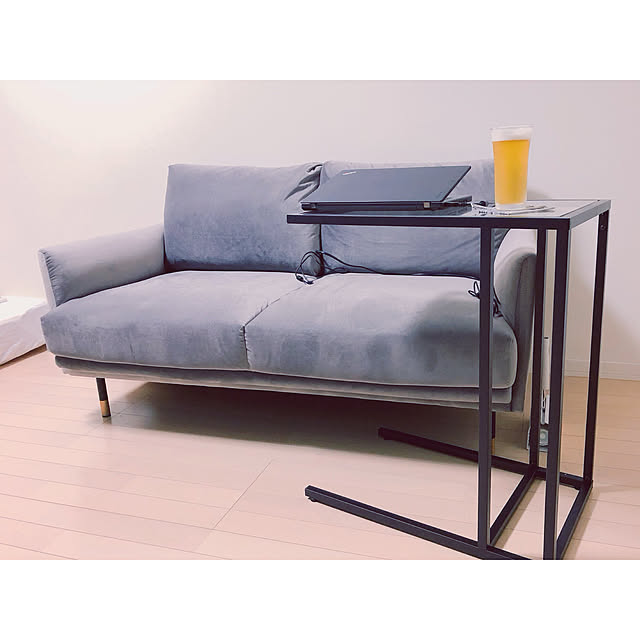 ビールがあれば幸せ/ガラステーブル/サイドテーブル/ソファ/IKEA...などのインテリア実例 - 2020-05-31 16:47:06