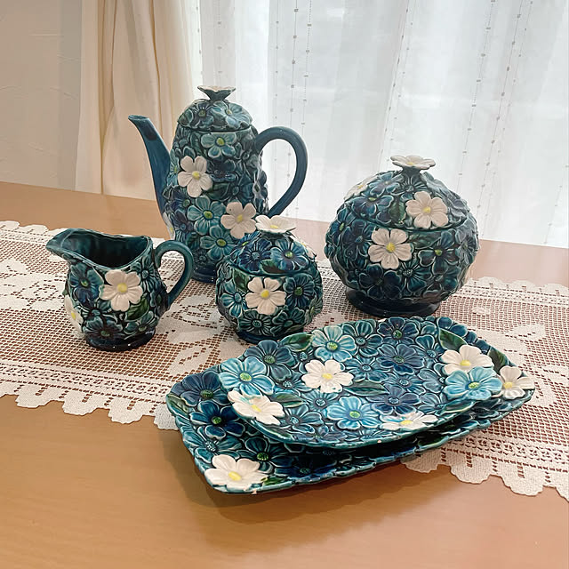 イベント投稿♡/レトロ/ブルーが綺麗/お気に入りの器/みて頂きありがとうございます♡...などのインテリア実例 - 2023-05-26 18:06:05