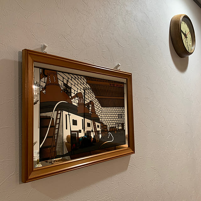 壁/天井/アートのある暮らし/ヴィンテージ/バー風/アンティーク...などのインテリア実例 - 2023-10-14 10:01:18