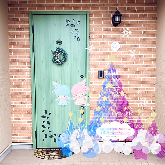 玄関/入り口/RCの出会いに感謝♡/いつもありがとうございます❤️/キキララつながるクリスマスのインテリア実例 - 2020-12-19 10:37:57