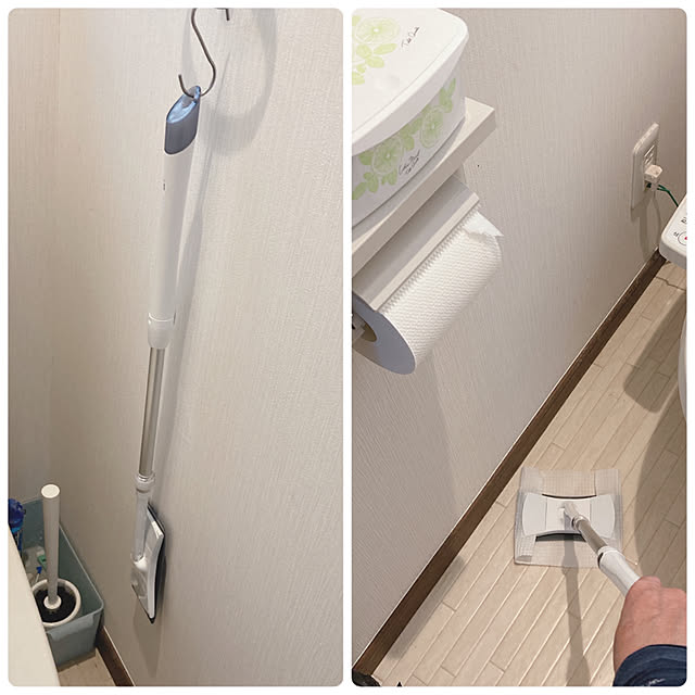 トイレ掃除が楽になる/トイレ掃除/クイックル収納/クイックルの日/暮らしの味方...などのインテリア実例 - 2022-11-07 21:47:23