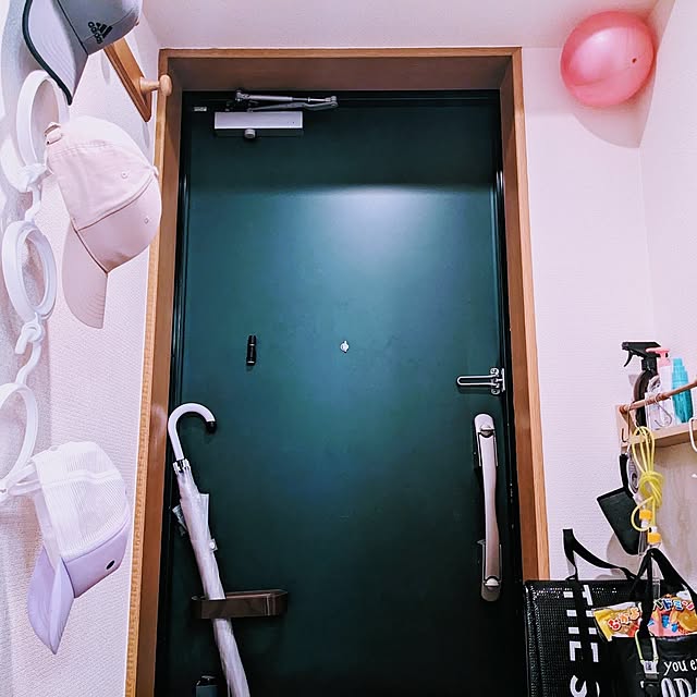 玄関/入り口/狭い玄関/外遊びグッズ/ボール収納/かさ収納...などのインテリア実例 - 2023-06-13 14:48:51