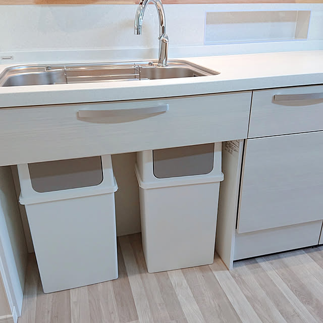 chokoalaのlike-it-like-it ライクイット Front open trash bin 25 wide フロントオープントラッシュビン25 ワイド LBD-10 【1個単位】 ゴミ箱 ごみ箱 ダストボックス 25Lの家具・インテリア写真