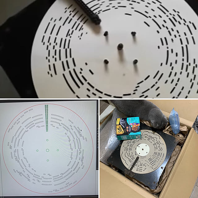 レーザー加工機/オルゴールディスク製作/オルゴールディスク/オルゴール/オルガネッタ...などのインテリア実例 - 2022-11-23 16:35:59