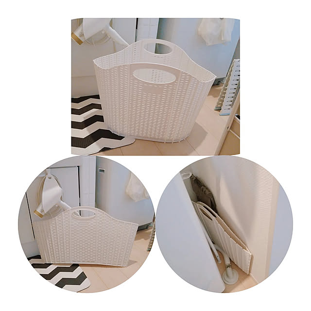 バス/トイレ/洗濯かご/ランドリーバック/ランドリーバスケット/お気に入り♡...などのインテリア実例 - 2022-12-31 12:43:18