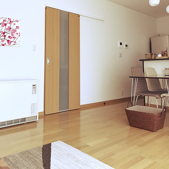部屋全体/東京インテリア/ラグ/冷蔵庫/ニトリ...などのインテリア実例 - 2017-01-31 09:54:36
