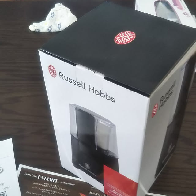 yucchiのRussell Hobbs-COFFEE GRINDER コーヒーグラインダー（～8杯分）7660JP / 7660JP-BK  電動ミル/コーヒーミルの家具・インテリア写真