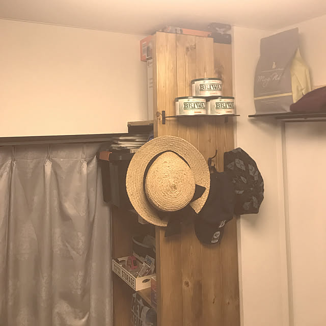 棚/2×4材/ウォリスト/棚DIY/DIY...などのインテリア実例 - 2019-02-12 22:32:59