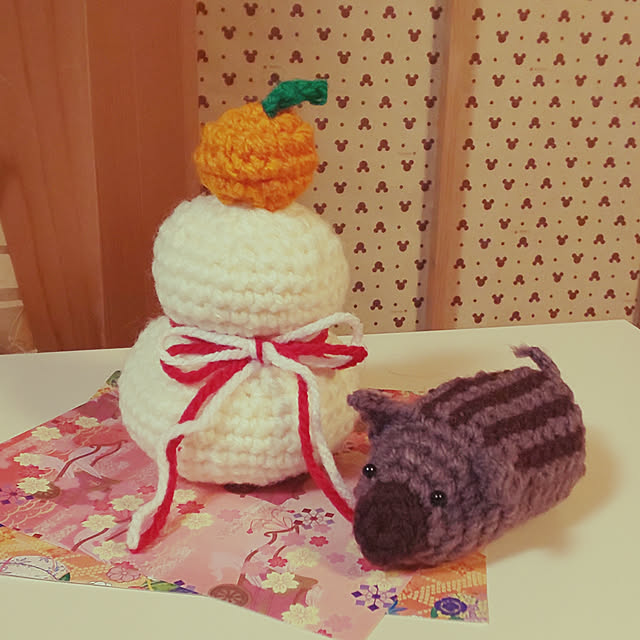 ベッド周り/handmade/antique/手編み/毛糸...などのインテリア実例 - 2019-01-07 19:55:39
