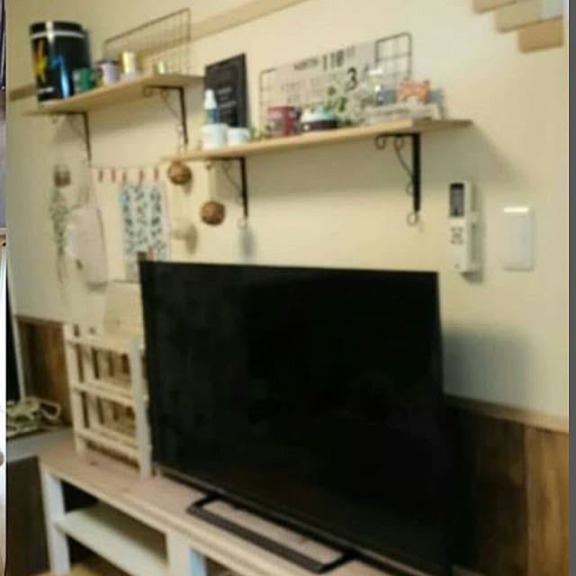リビング/ダイソー/100均/カフェ風/DIY...などのインテリア実例 - 2019-01-08 22:41:47
