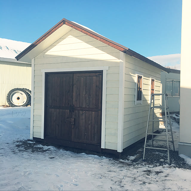 小屋DIY/物置小屋/素人DIY/DIY/玄関/入り口のインテリア実例 - 2021-01-03 11:47:00