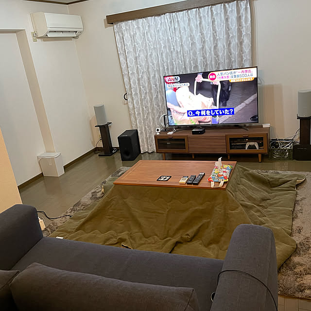Yujirouの-テレビ台 テレビボード 150 北欧 ナチュラル 西海岸 ヴィンテージ 木製 収納 日本製 完成品 おしゃれ Rekit 送料無料 【開梱設置付】の家具・インテリア写真