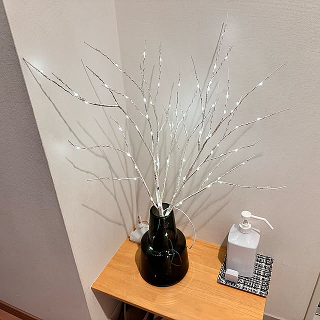 楽天roomに載せてます/玄関インテリア/ブランチツリー/クリスマス/ブログ更新しました...などのインテリア実例 - 2022-11-05 13:53:56