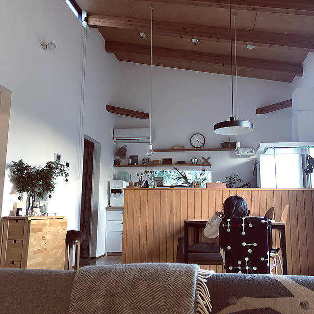 クリッパン/白くま貯金箱/NOYESソファー/ラプアンカンクリ ブランケット/平屋建て...などのインテリア実例 - 2020-12-10 16:12:43