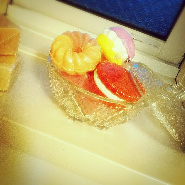 バス/トイレ/バスボム/もったいなくて使えない、、、笑/しばらく飾ろう！のインテリア実例 - 2015-03-10 18:57:23
