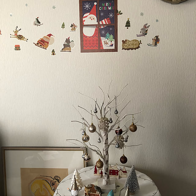部屋全体/クリスマス/ダイソー/セリア/100均のインテリア実例 - 2018-12-03 16:10:32