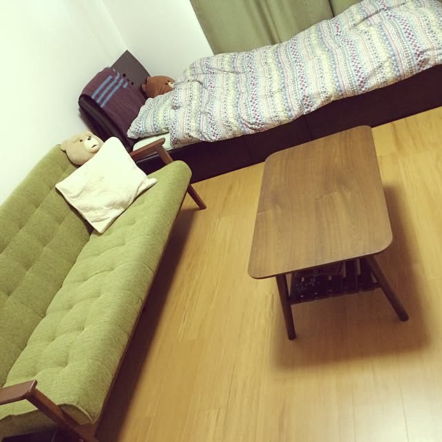部屋全体/ソファ/一人暮らしのインテリア実例 - 2015-09-26 21:59:20
