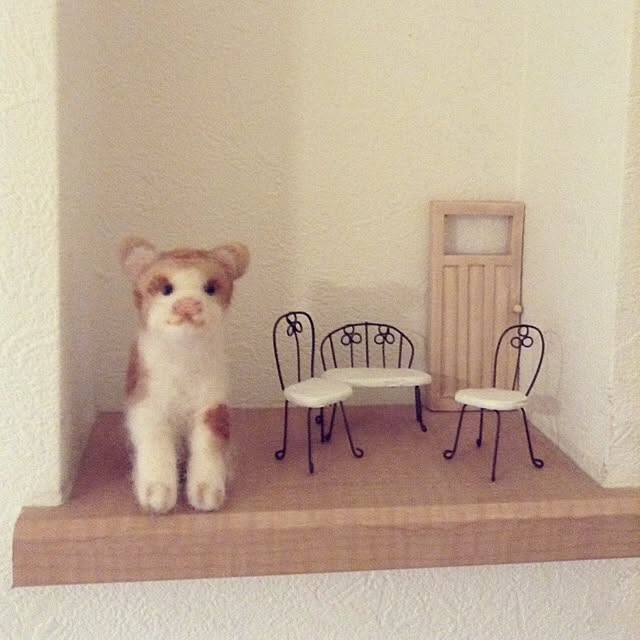 棚/猫/雑貨/手作りのインテリア実例 - 2013-12-27 16:56:28