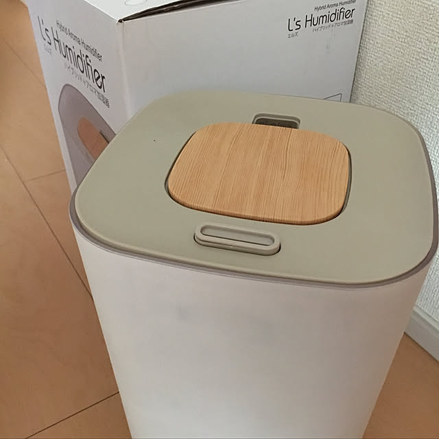 k_dinoのELAiCE-L's humidifier 上部給水 ハイブリッド式 加湿器 4L ミスト 抗菌カートリッジ付属 タッチパネル おしゃれの家具・インテリア写真