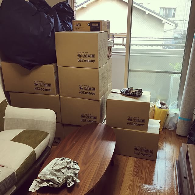 部屋全体/1K/引っ越したばかり/狭くてもあきらめない/一人暮らし...などのインテリア実例 - 2016-01-28 20:31:45