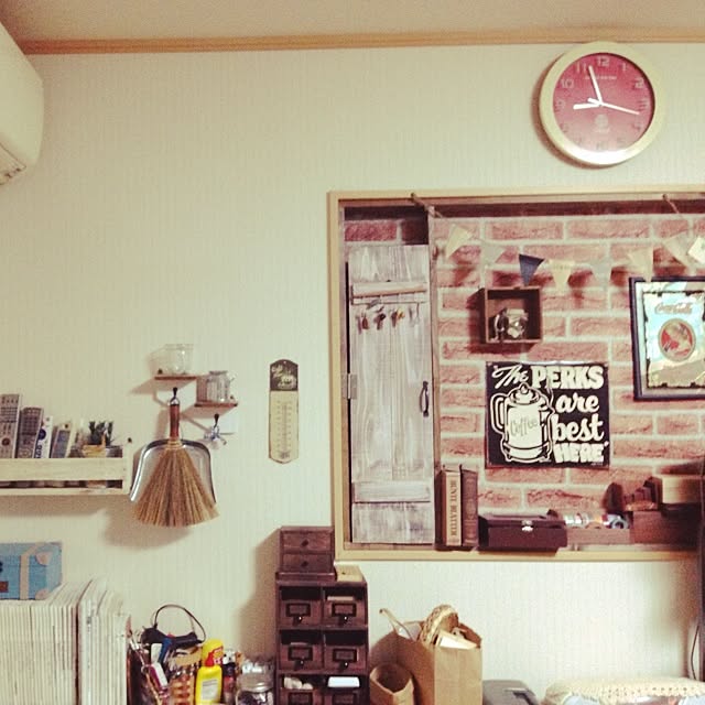 壁/天井/DIY/雑貨/100均/セリアのインテリア実例 - 2014-05-27 20:57:53