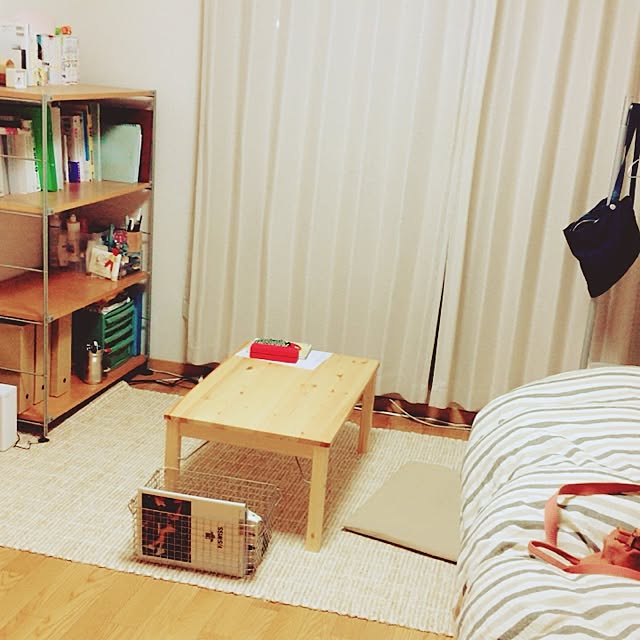 部屋全体/無印良品/一人暮らしのインテリア実例 - 2016-11-23 12:39:30