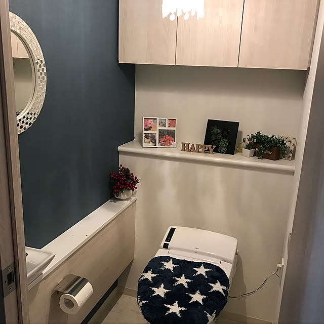 バス/トイレ/ダイソー/照明/IKEA/100均...などのインテリア実例 - 2017-04-15 10:50:56