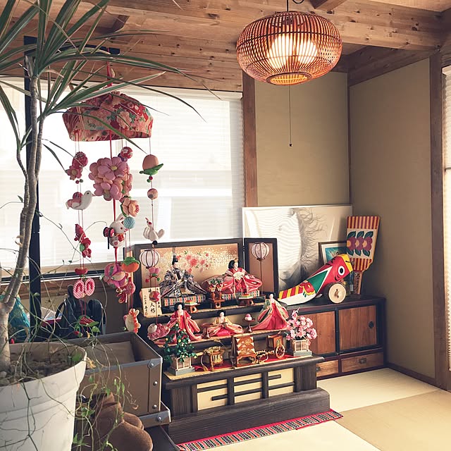 部屋全体 羽子板のおしゃれなアレンジ・飾り方のインテリア実例 部屋全体 羽子板のおしゃれなアレンジ・飾り方のインテリア実例