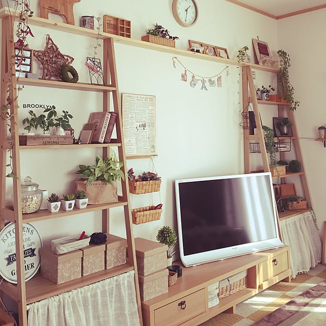 棚/ナチュラル/100均/DIY/セリア...などのインテリア実例 - 2015-10-19 13:32:31