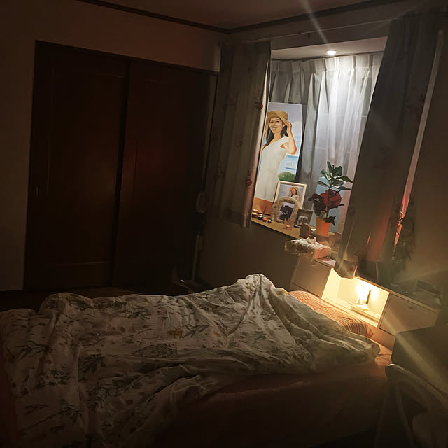 アートのある部屋/IKEA/雑貨/ランプ/一人暮らし...などのインテリア実例 - 2019-07-31 15:23:03
