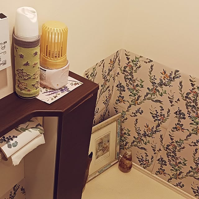 バス/トイレ/トイレ/フェリシモ/植物モチーフ/ボタニカル...などのインテリア実例 - 2024-05-19 13:06:27