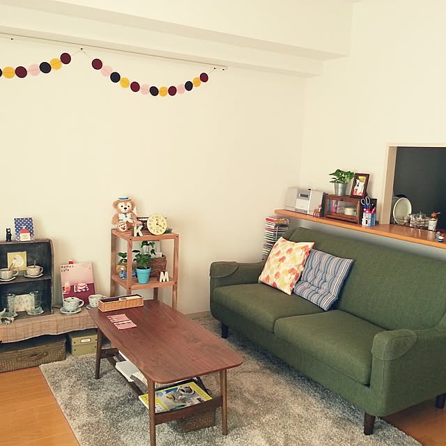 部屋全体/賃貸/雑貨/北欧/3COINS...などのインテリア実例 - 2014-09-16 07:51:10