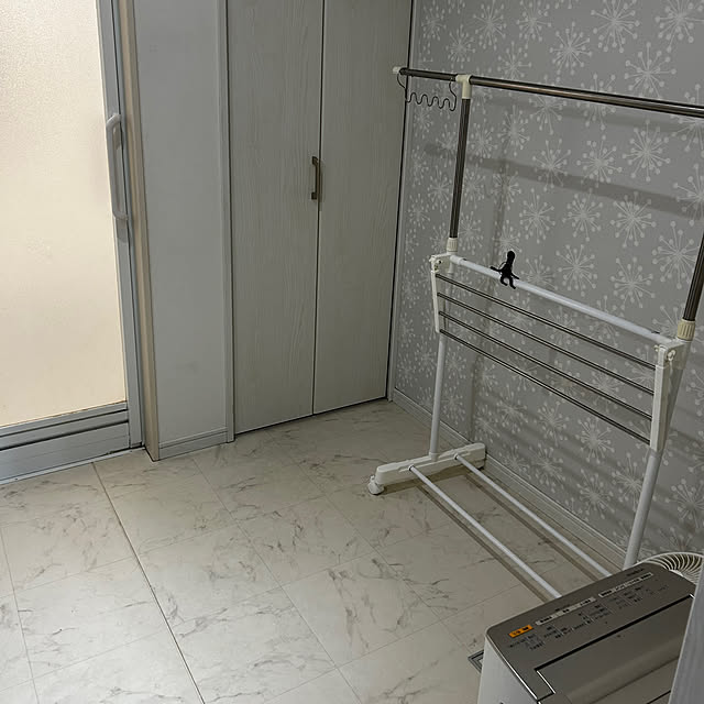 バス/トイレ/部屋干しスペース/部屋干し/ハイアール/洗濯物干しスペース...などのインテリア実例 - 2024-10-03 21:45:11