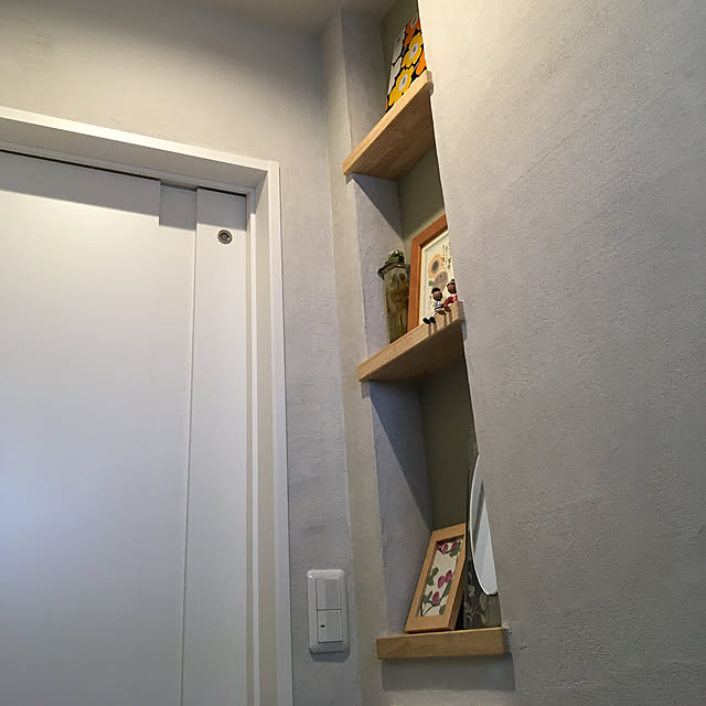 バス/トイレ/ニッチ/塗り壁のインテリア実例 - 2018-12-05 10:17:04