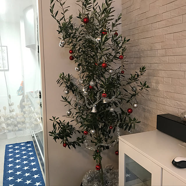 リビング/クリスマスツリー/オリーブのインテリア実例 - 2017-11-18 22:38:19