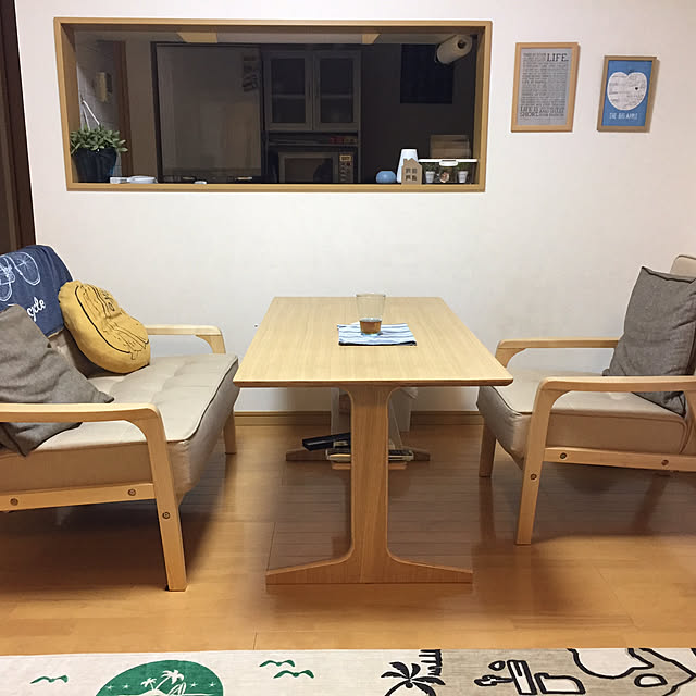 ニトリ 2人用ソファ(ルッキKD BE(NA)) 【玄関先迄納品】 【1年 ニトリ 2人用ソファ(ルッキKD BE(NA)) 【玄関先迄納品】 【1年