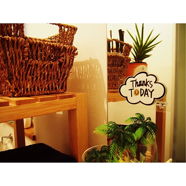 バス/トイレ/PalmTree/BAY FLOW/スマイル/洗面所...などのインテリア実例 - 2015-05-09 22:56:32