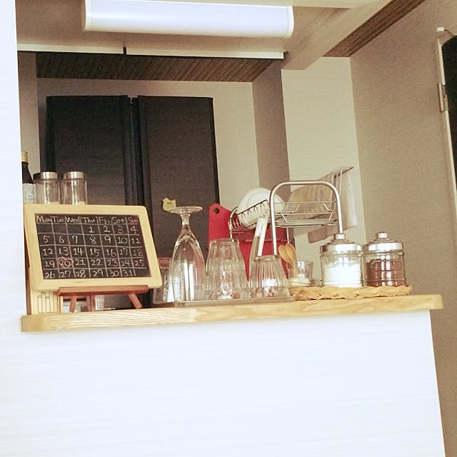 キッチン/100均/カフェ風に♪のインテリア実例 - 2014-05-14 11:02:29