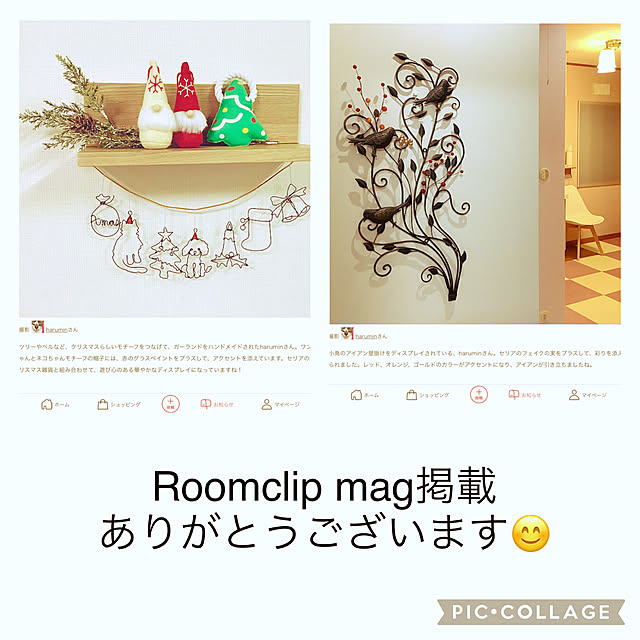 セリアのフェイクグリーン/セリアの雑貨/ワイヤーアート/フォロワーさんに感謝♡/RoomClip mag 掲載...などのインテリア実例 - 2022-01-21 15:59:11