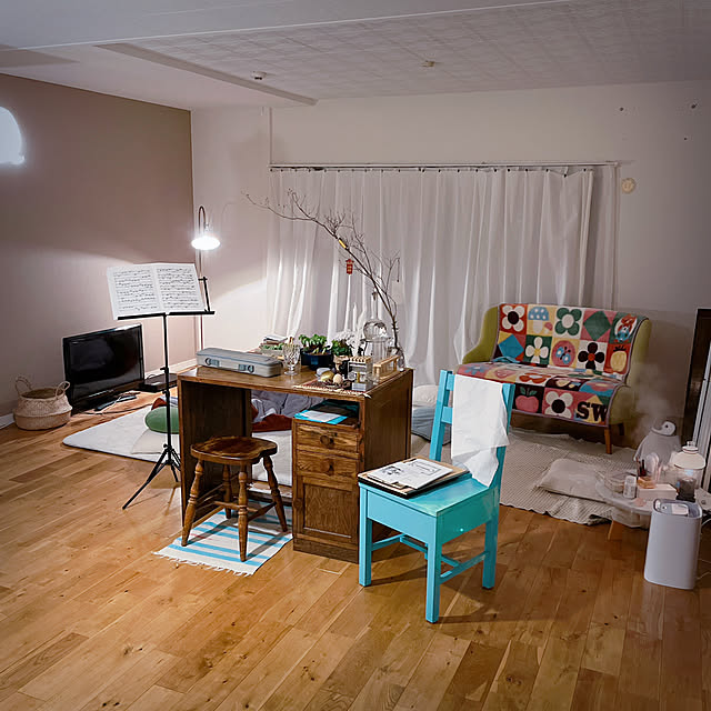 部屋全体/アトリエ/リノベーション賃貸/植物のある暮らし/魔女の部屋...などのインテリア実例 - 2023-12-28 08:11:34