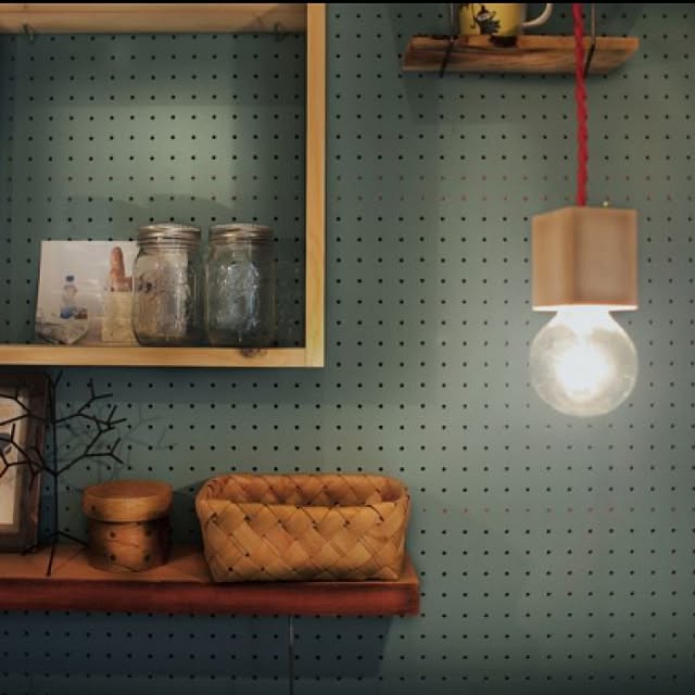 ROOMBLOOM/ペイント/DIY/棚/有孔ボードのインテリア実例 - 2016-04-27 19:41:23