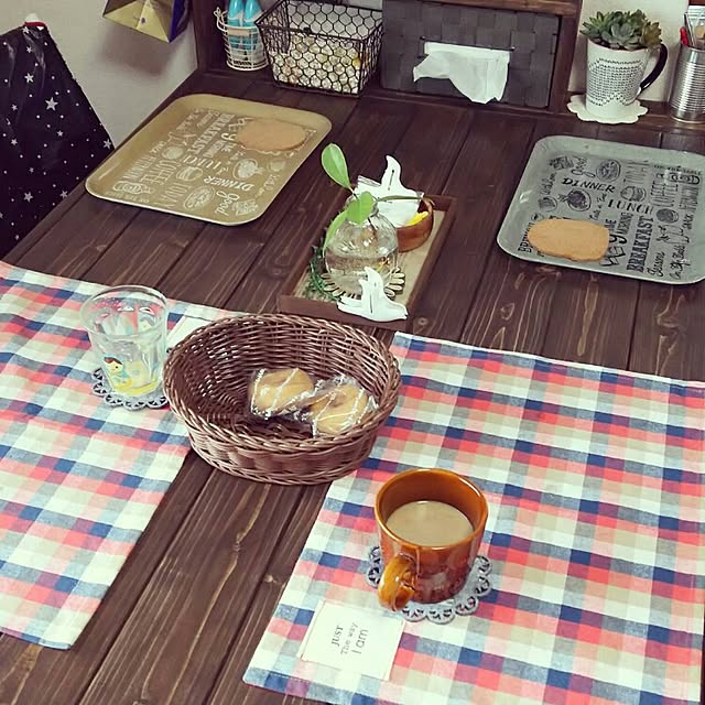 机/1×4材/天板DIY/グリーンのある暮らし/DIY初心者...などのインテリア実例 - 2016-12-26 22:50:45