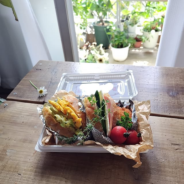 机/お弁当/団地/手作りパン/サンドイッチ...などのインテリア実例 - 2025-05-25 19:25:20