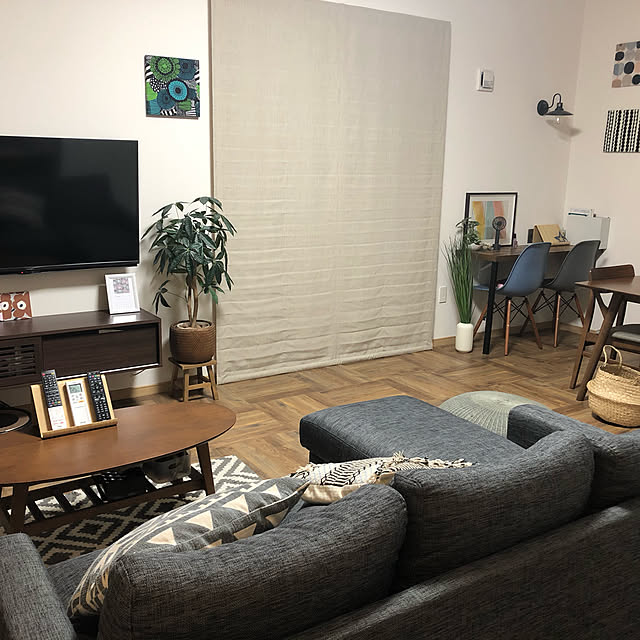 miyuの-【最大★3000円オフクーポン】 クッションフロア ヘリンボーン HM-12090 HM-12091 サンゲツ HOME FLOOR WOODの家具・インテリア写真